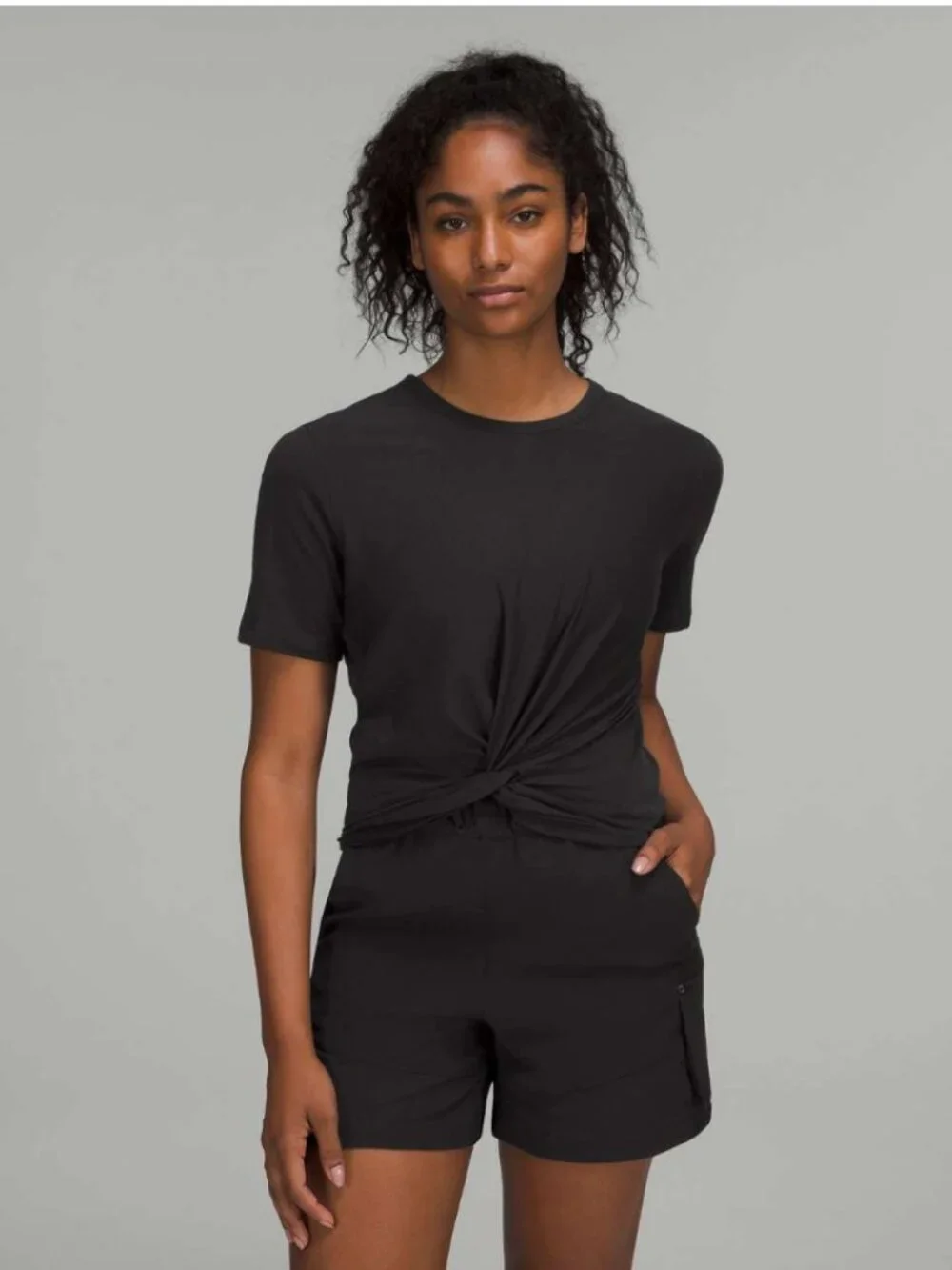 Lululemon Crescent T-Shirt Black Size 10